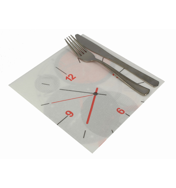 Servilleta Airlaid "Tictac" 40x40cm (50 Uds)