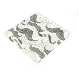 Servilleta Airlaid "Bigotes" 40x40cm (600 Uds)