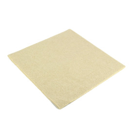 Servilleta Airlaid Crema 40x40cm (600 Uds)