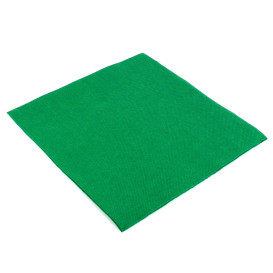 Servilleta Airlaid Verde 40x40cm (50 Uds)