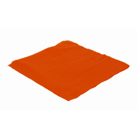 Servilleta de Papel Naranja 33x33cm 1 Capa (70 Uds)