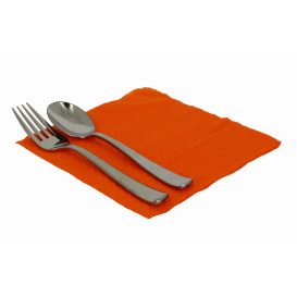 Servilleta de Papel Naranja 33x33cm 1 Capa (3360 Uds)