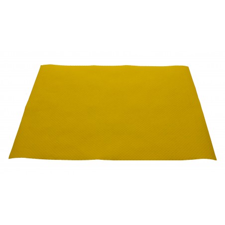 Mantel Individual de Papel Amarillo 30x40cm 40g/m² (500 Uds)