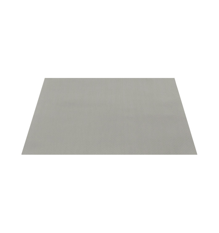 Mantel Individual de Papel 30x40cm Gris 40g (1.000 Uds)