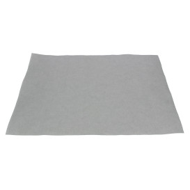 Mantel Individual de Papel 30x40cm Plata 50g (2500 Uds)