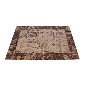 Mantel Individual Papel 30x40cm Kraft "Prensa" 50g (2500 Uds)