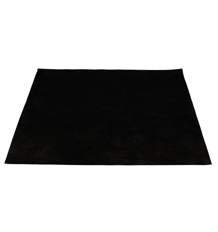 Mantel Individual Novotex Negro 30x40cm 50g (500 Uds)