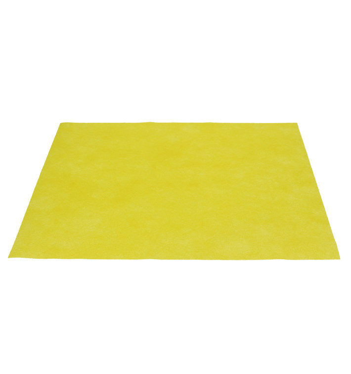 Mantel Individual Novotex Amarillo 30x40cm 50g (500 Uds)