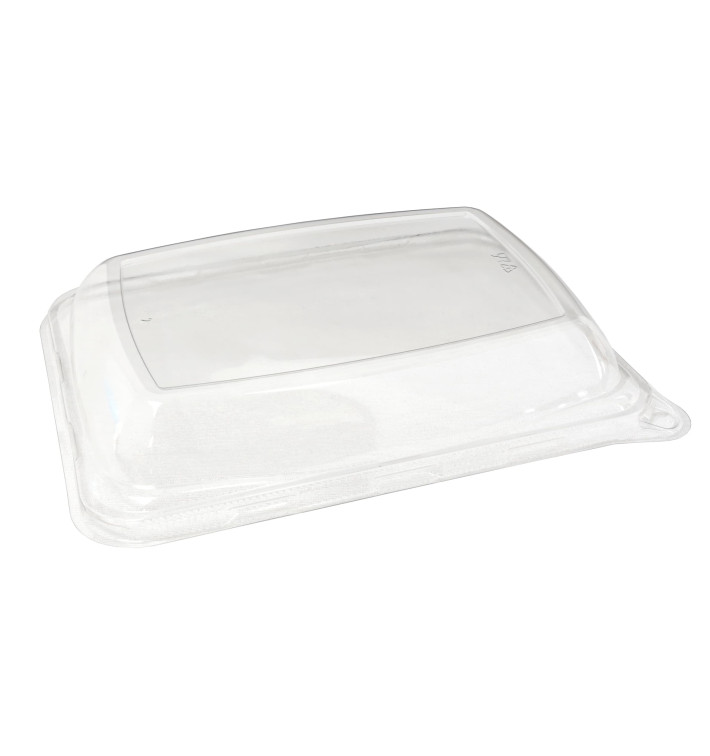 Tapa PET para Envase Caña de Azúcar 20x14cm (300 Uds)