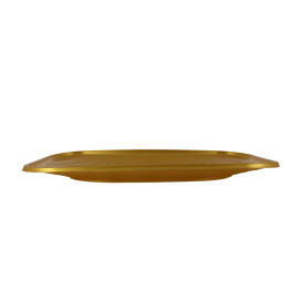 Bandeja de Plastico PP "X-Table" Oro 330x230mm (2 Uds)