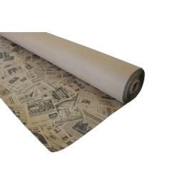 Mantel Papel Rollo Kraft "Prensa" 1,2x100m 37g (6 Uds)