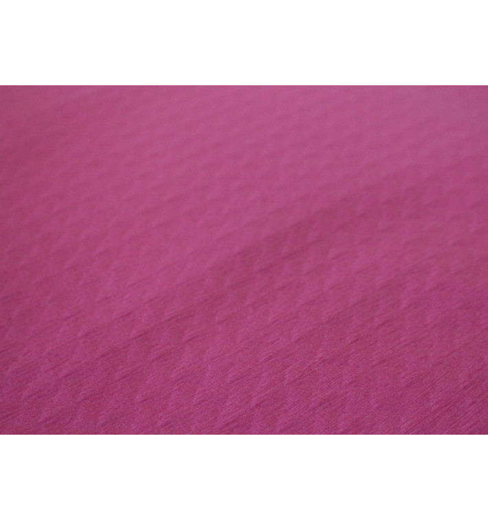 Mantel de Papel Cortado 1x1 Metro Fucsia 40g (400 Uds)