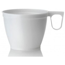 Taza de Plastico Blanca 180ml (50 Unidades)