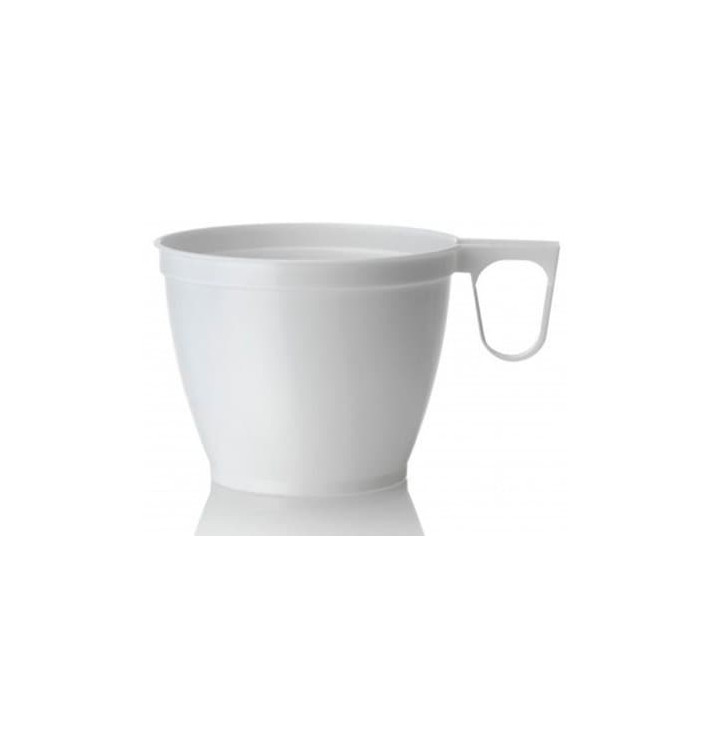 TAZA CRISTAL CAFE CON ASA INOX (3 ud) SUPREME