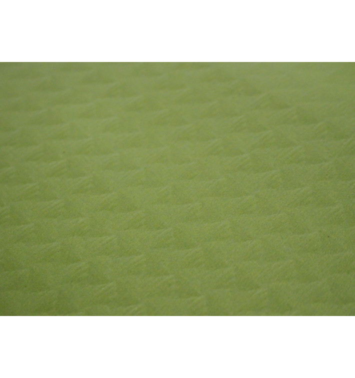 Mantel de Papel Cortado 1x1 Metro Pistacho 40g (400 Uds)