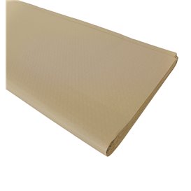 Mantel de Papel Cortado 1x1 Metro Eco Kraft 40g (480 Uds)