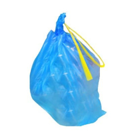 Bolsa basura transparente 100 litros con autocierre