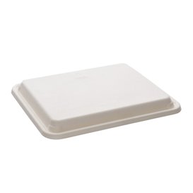 Tapa de Plastico para Bandeja 5 Comp. 300x240x40mm (50 Uds)