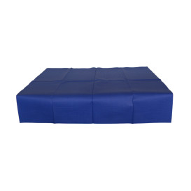 Mantel de Papel Cortado 1x1 Metro Azul 40g (400 Uds)
