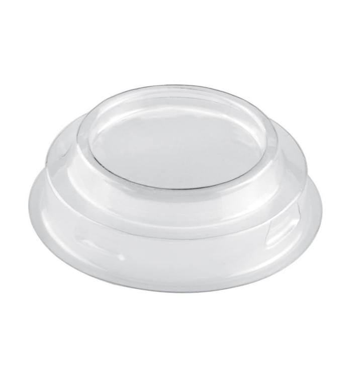 Tapa Vaso Conico Alto Transp. PET 70 ml (25 Uds)