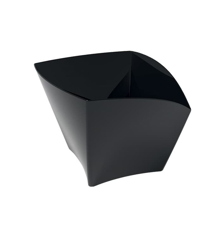 Vaso de Degustacion Curve PS Negro 90 ml (500 Uds)