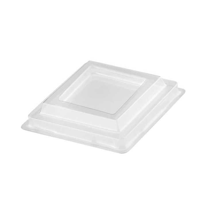 Tapa Vaso Rombo Transparente PET 95 ml (25 Uds)