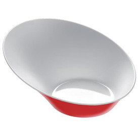 Bol de Plástico "Sodo" Blanco y Multicolor 50 ml (8 Unidades)