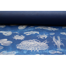 Mantel Rollo Novotex Azul "Marisco" 1,2x48m 50g (1 Ud)