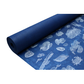 Mantel Rollo Novotex Azul "Marisco" 1,2x48m 50g (6 Uds)