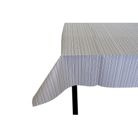 Mantel de Papel Cortado 1x1m "Basic Negro" 37g (400 Uds)
