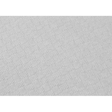 Mantel Papel Cortado 1x1 Metro Blanco 40g (480 Uds)