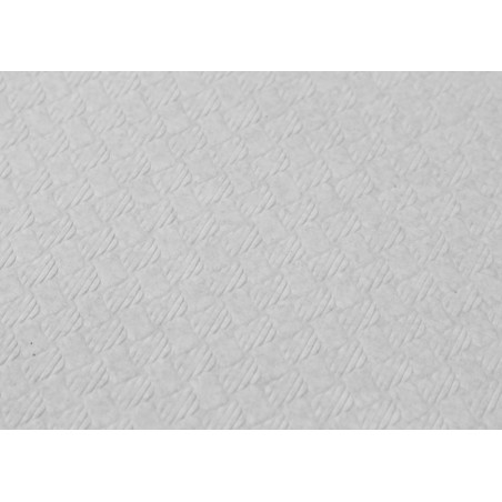 Mantel de Papel Cortado 1x1m Blanco 40g (500 Uds)