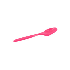 Cucharilla de Plastico PS Fucsia 120mm (1200 Uds)