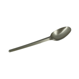 Cuchara de Plastico PS Plata 165mm (20 Uds)