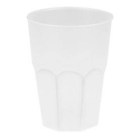 Vaso de Plastico "Frost" Blanco PP 350ml (20 Uds)