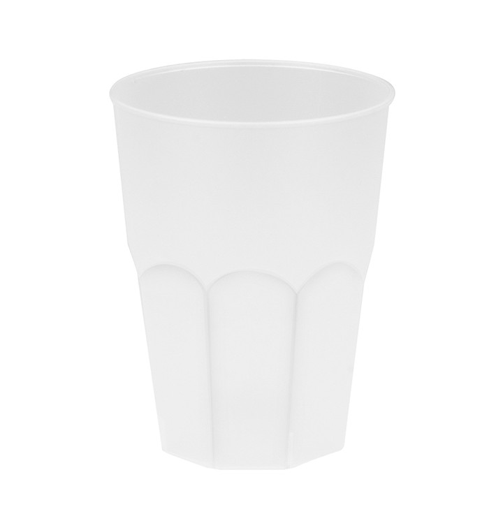 Vaso de Plastico "Frost" Blanco PP 350ml (200 Uds)