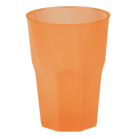 Vaso de Plastico "Frost" Naranja PP 350ml (20 Uds)