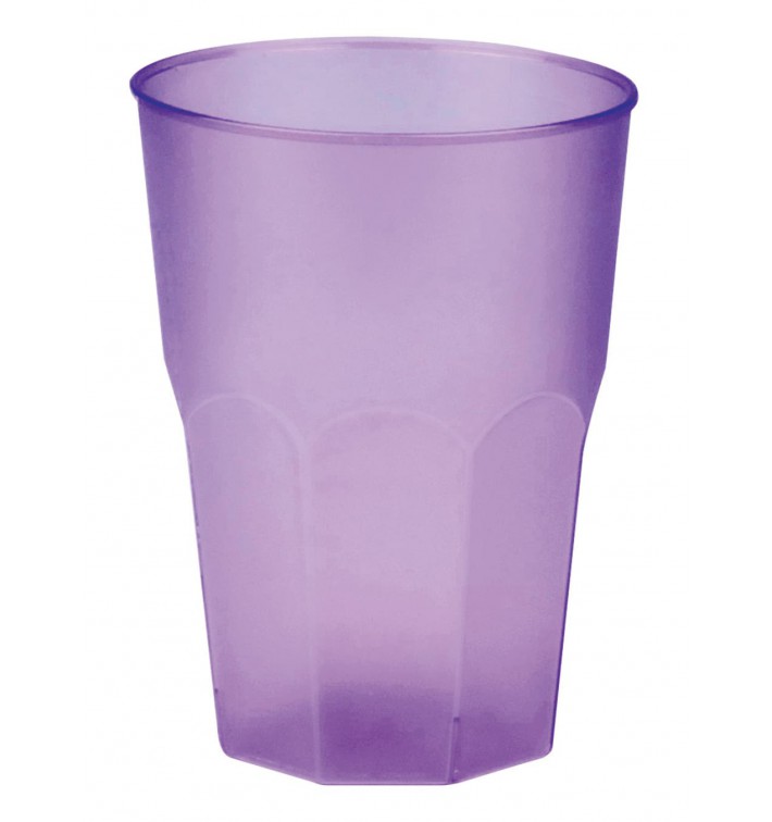 Vaso de Plastico "Frost" Lila PP 350ml (20 Uds)