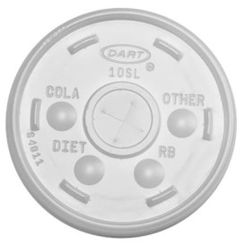 Tapa Cruz para Vaso Termico Foam EPS Ø8,9cm (1000 Uds)