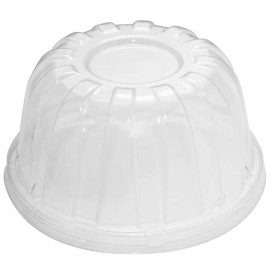 Tapa Alta Plastico PS Transparente para Foam Ø11,7cm (50 Uds)