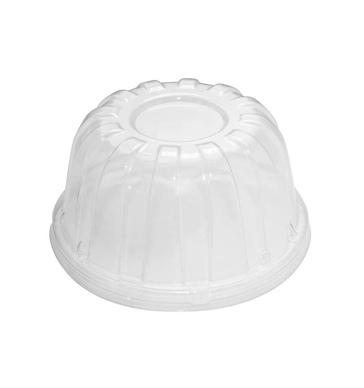 Tapa Alta Plastico PS Transparente para Foam Ø11,7cm (50 Uds)