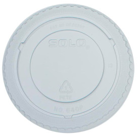 Tapa Cerrada Para Vaso PET Solo Ultra Clear 12Oz/355ml (2500 Uds)