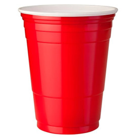 Vaso Rojo Americano para Fiestas 470ml (50 Uds)