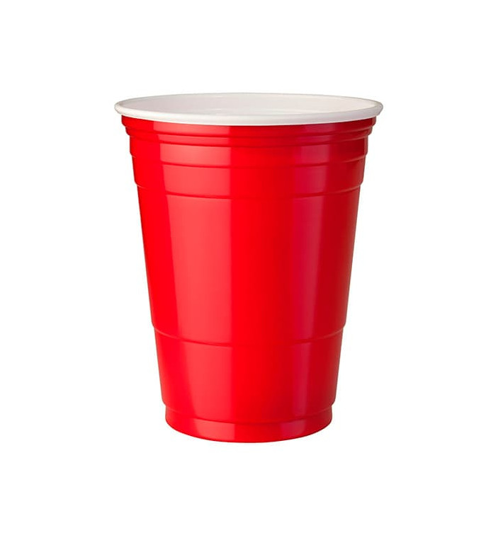 Vaso Rojo Americano para Fiestas 360ml (1000 Uds)