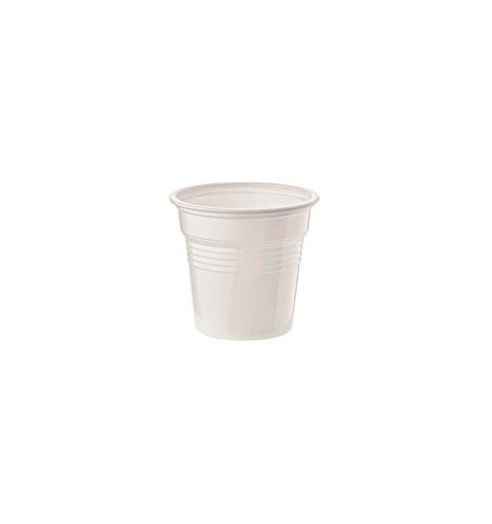 Vaso de Plastico PS Blanco 80ml Ø5,7cm (50 Uds)