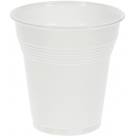 Vaso de Plástico PS Vending Blanco 160 ml (3.000 Uds)