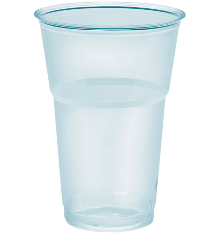 Vaso Plastico "Diamant" PS Cristal 390ml Ø8,0cm (1000 Uds)