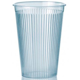 Vaso "Ribbed" PS Transparente 200 ml (1.000 Unidades)