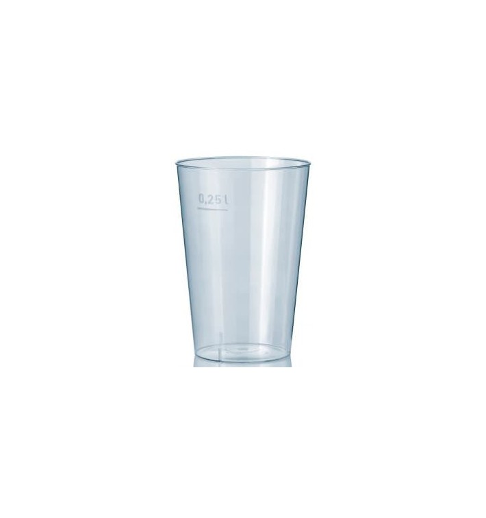 Vaso de Plastico Transparente 250 ml (1000 Uds)