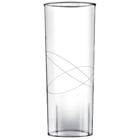 Vaso de Plastico Moon Transparente PS 300ml (240 Uds)